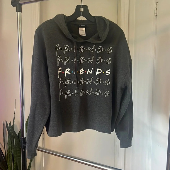 FRIENDS Sweaters - Friends TV series hoodie sweater crop top women’s. Size S